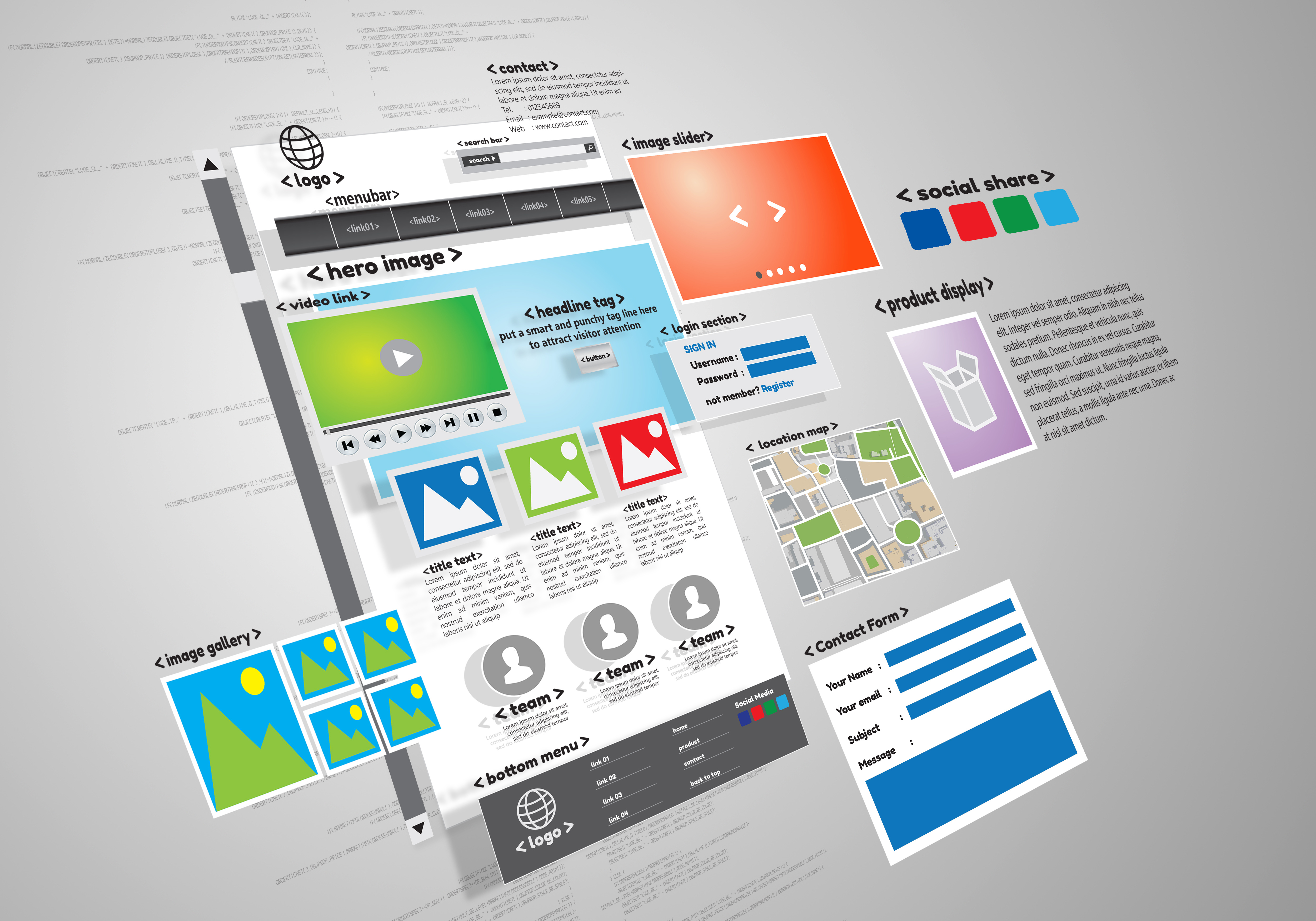 Web development