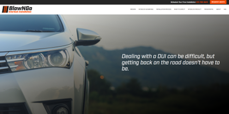 Web design example 2